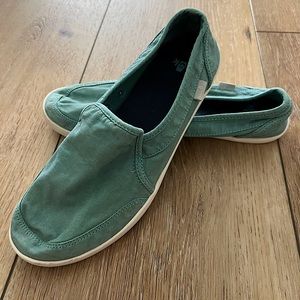 Sanuk Blue / Turquoise Casual Slip On Sneaker